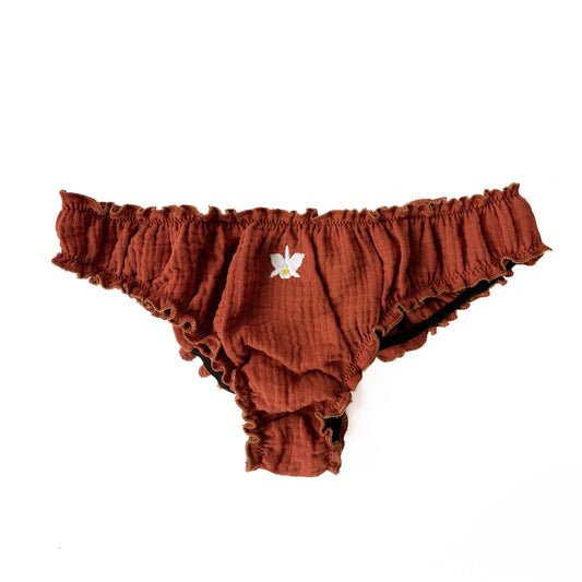 Orchid Knickers Burnt Orange