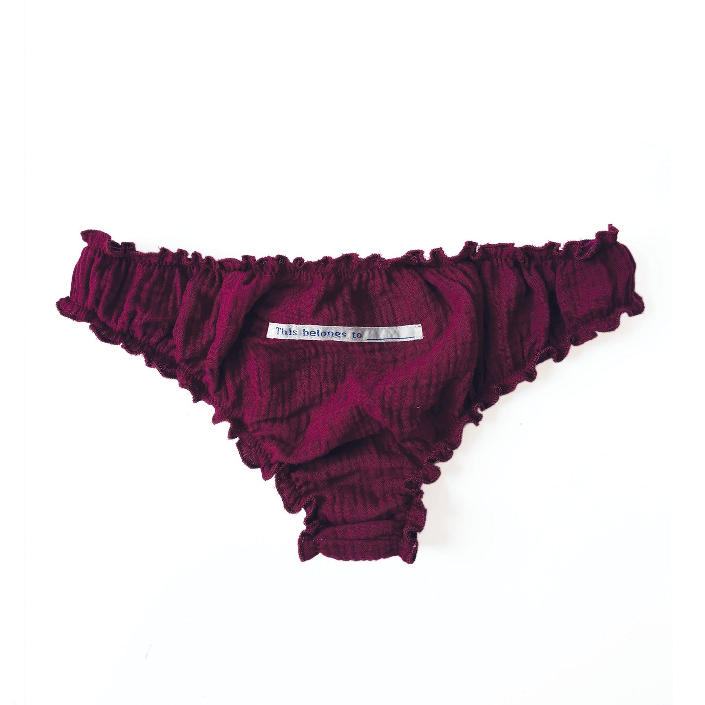 Purple Pansy Knickers