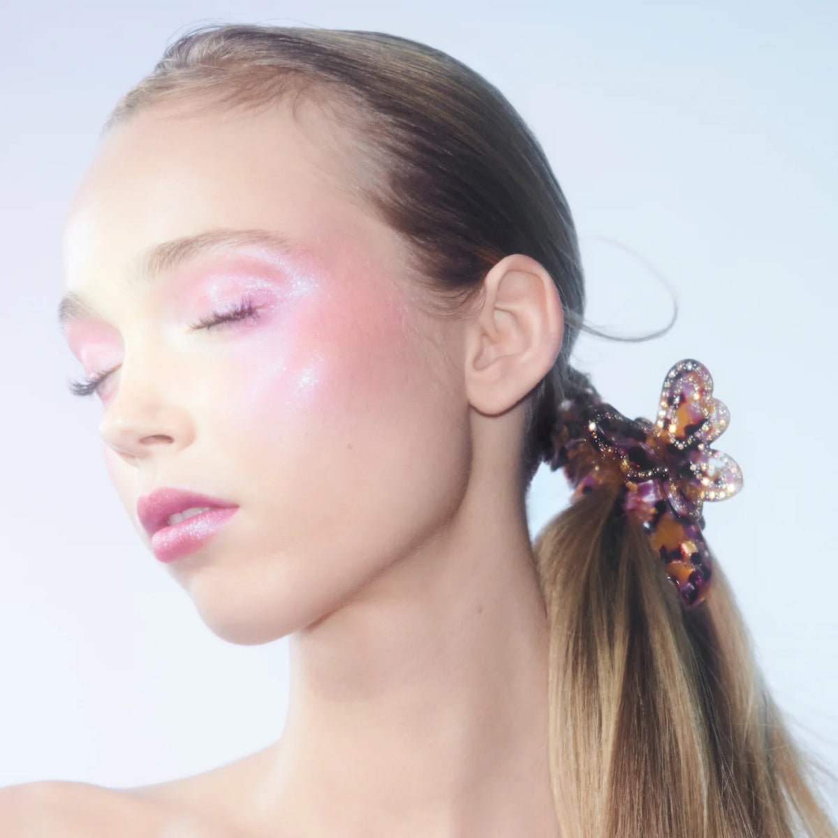 Mariah Claw - Pink Tortoise