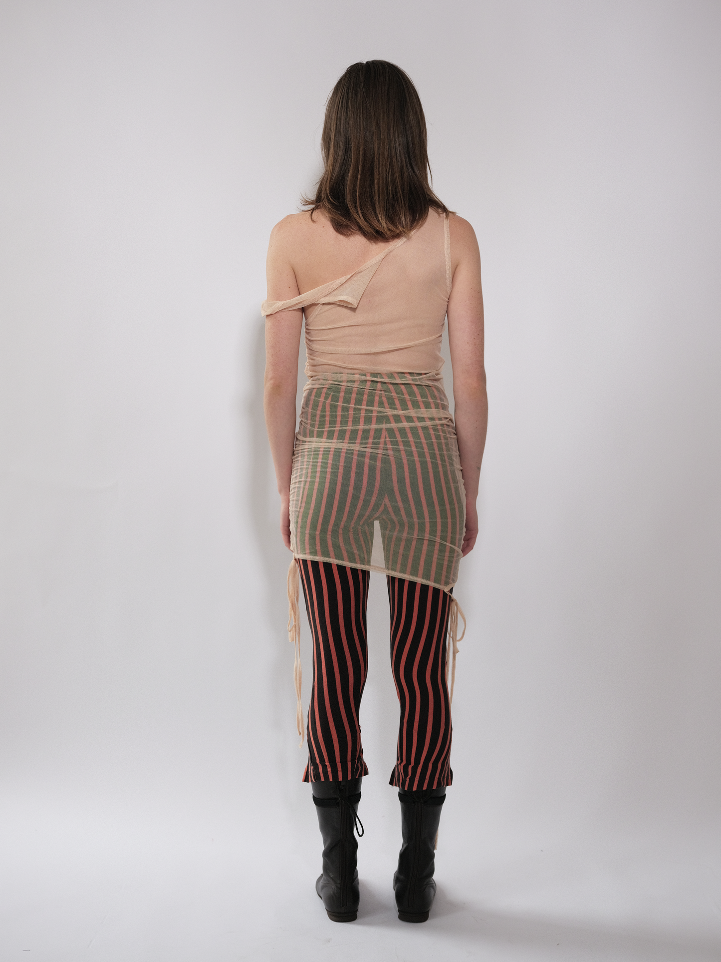 Multiway Tank In Cotton Tulle