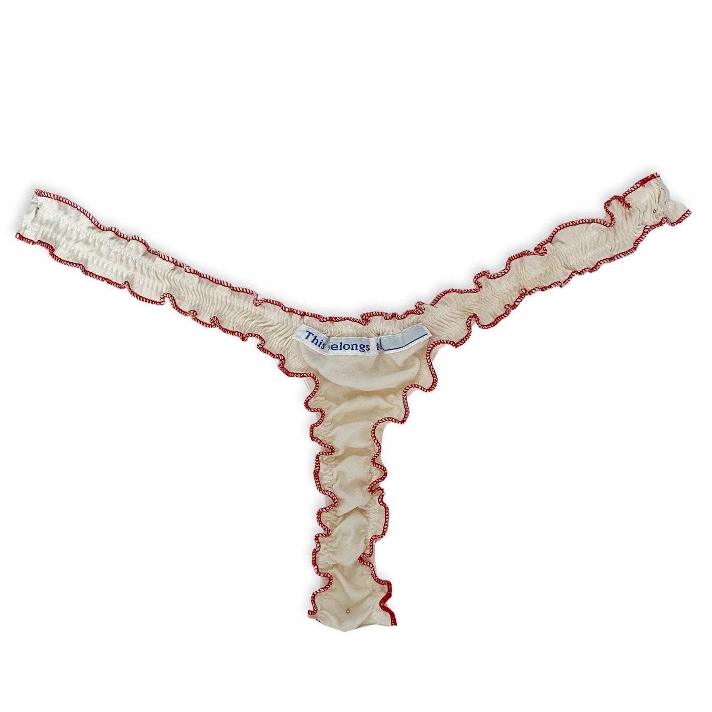 'Rhinestone Cowboy' Silk Thong