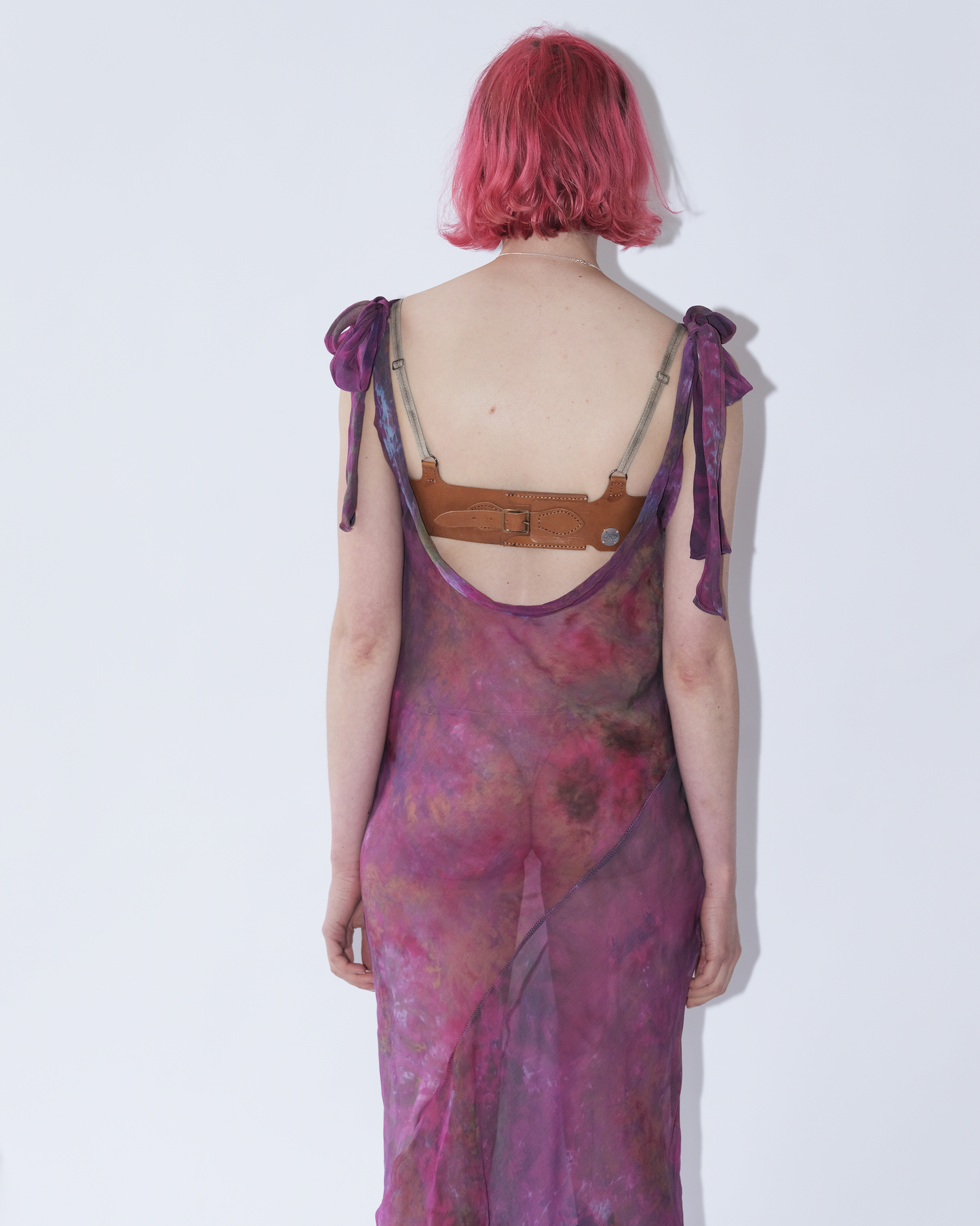 Silk Dress - purple