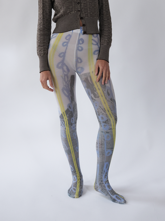 Double Yellow Line and a Parking Fine Tights