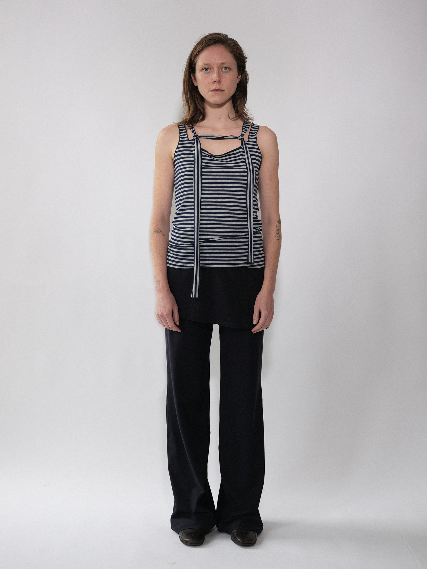 Linea rope vest striped