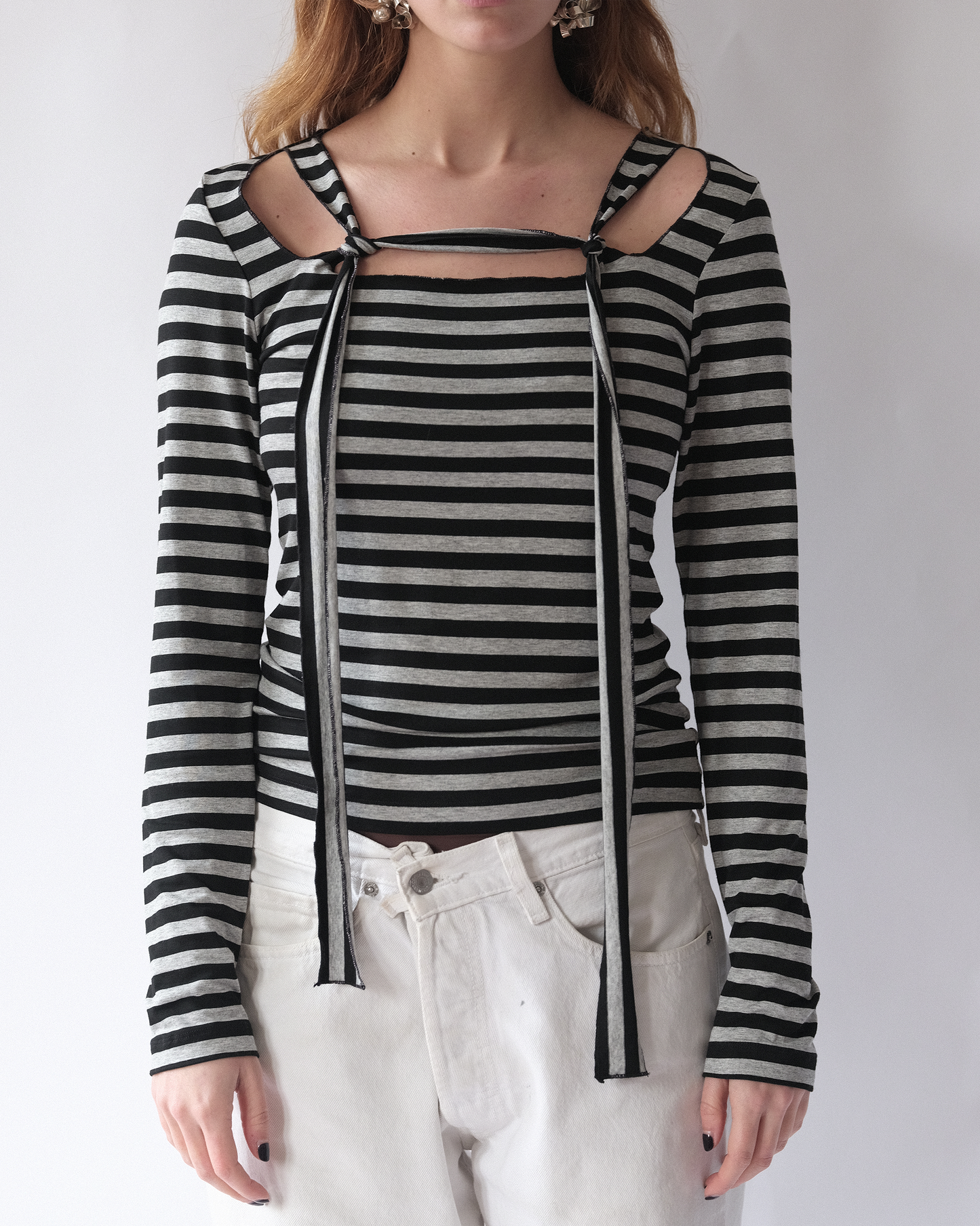 Linea rope top - wide stripes