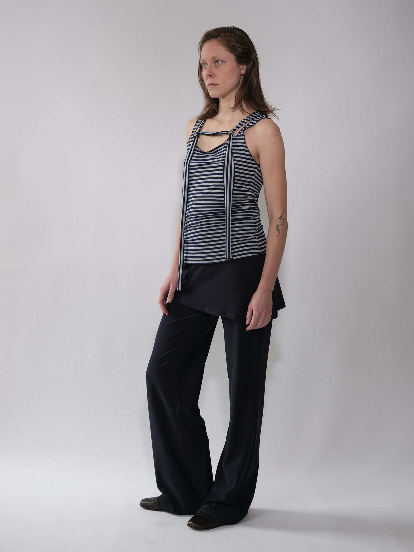 Linea rope vest striped