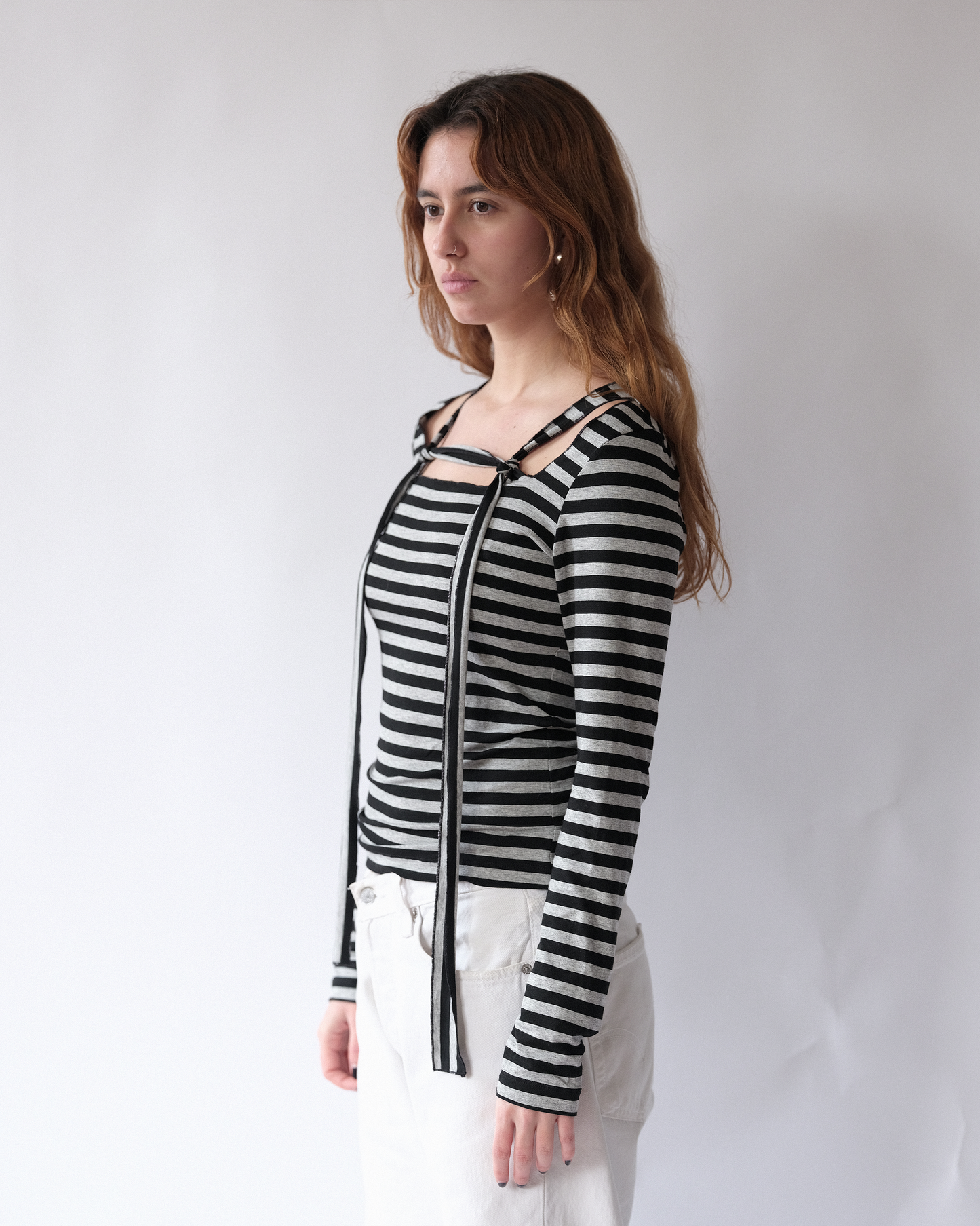 Linea rope top - wide stripes