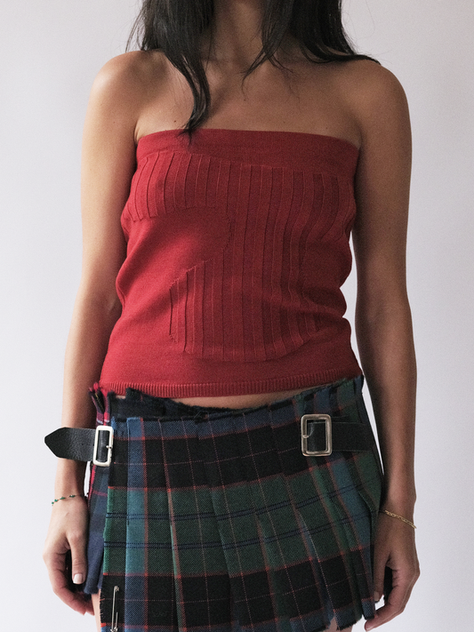 Arp Knitted Bandeau Top