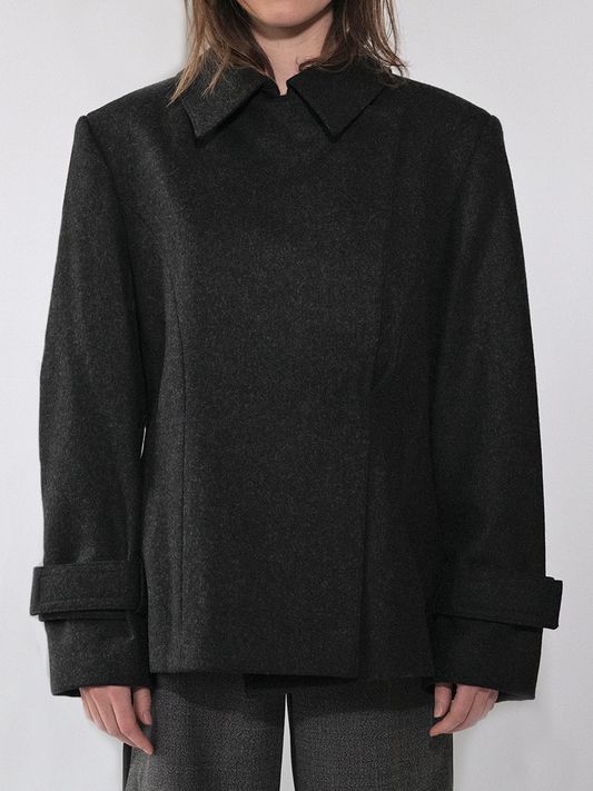 Series 007 - Wool Jacket  - charcoal