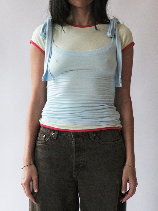 Layered Ringer Tee - High Tide