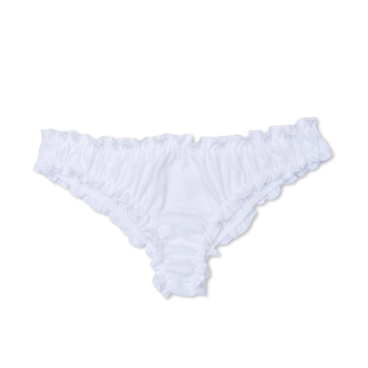 White Pointelle Knickers